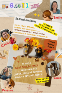 brown scrapbook recap photo collage